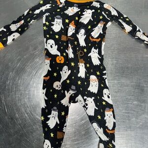 Little Sleepies Spooky Ghost Print Kids One Piece
